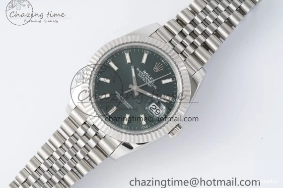 904L Best 41 1:1 Bracelet Steel Edition NTF Green Dial VR3235 126334 Stick on Jubilee DateJust 0316